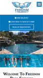 Mobile Screenshot of freedompoolservices.com